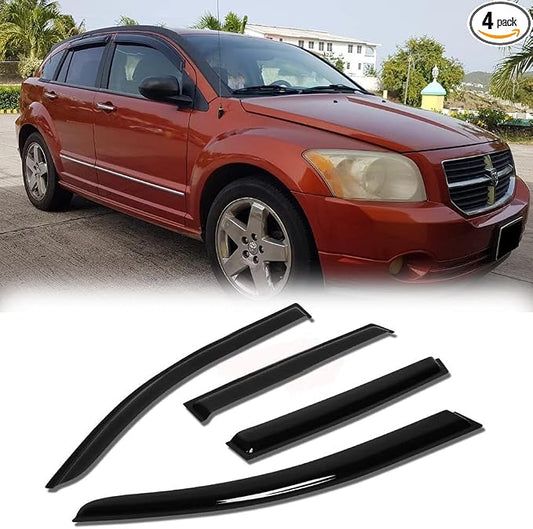Side Window Wind Deflector, Window Visor Looks Great and fit by Puermto