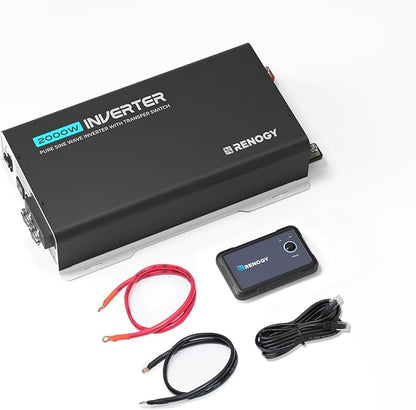 Renogy Inverter PUH, 2000W Pure Sine Wave Power Inverter by RenogySolar