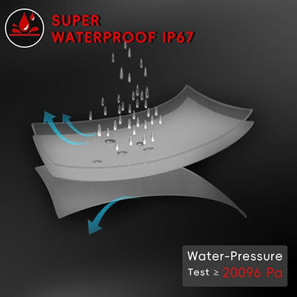 Motorcycle Cover | Heavy Duty PVC | Soft Inner Cotton | Waterproof Outdoor | - Image 4