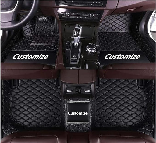Custom All-Weather Protection Leather Car Floor Mats by LIODOR