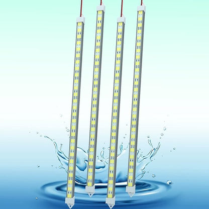 12V LED Light Bar Waterproof, 12V LED Light Strip 54 LEDs 7000K White Color by LMGYES