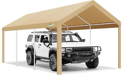 COBIZI Carports 10x20 Heavy Duty Car Tent Garage 2.0, Galvanized Frame Car by COBIZI