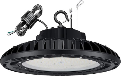 300W LED High Bay Light, UL&DLC Listed 41000LM Dimmable UFO High Bay Lights by YELLORE