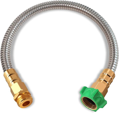 Metal Short Garden Hose 1 ft by Sunifier