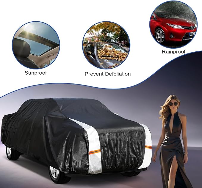 Nissan Frontier Truck Cover Custom Fit 2021-2025 King Cab/Crew Cab SB - Image 4
