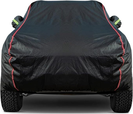 Breathable New Material, Waterproof Car Cover, Locks and Zipper Doors, by QUYDDC