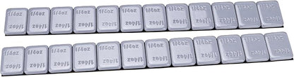 YIZBAP Wheel Weights Gray 1/4oz, 24 oz/Box, by YIZBAP