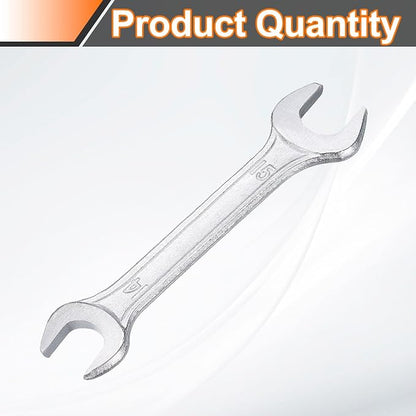 HARFINGTON Double Open End Wrench 14mm x 15mm Metric 15 Degree Offset Angle - Image 3