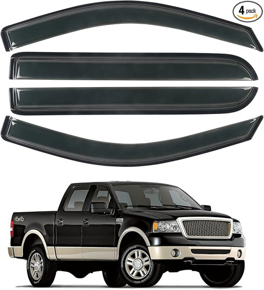 Window Visors Rain Guards Shield Fit by CHYKORLA