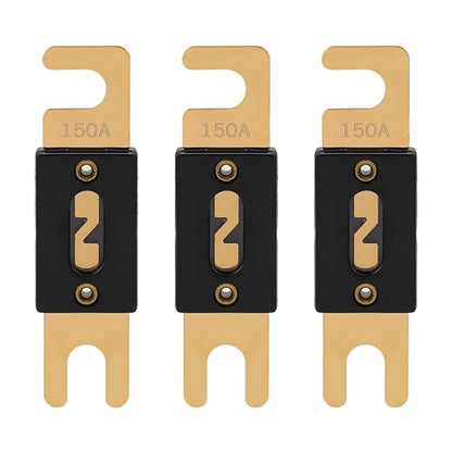 150A ANL Fuse 150 Amp Inline Blade Fuses 32V by VEXUNGA