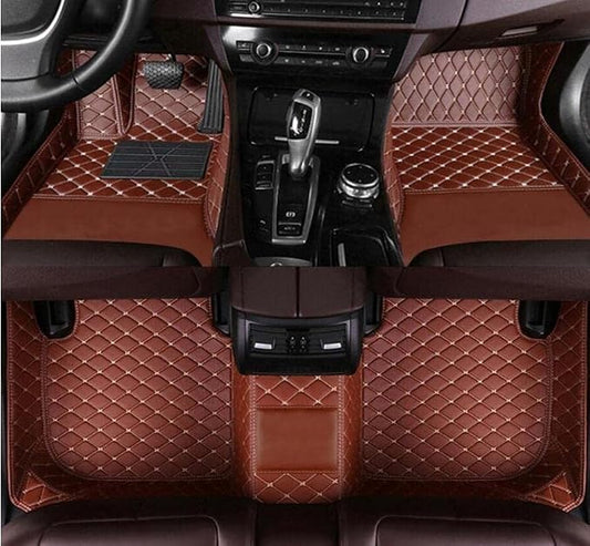 Custom All-Weather Protection Leather Car Floor Mats by LIODOR