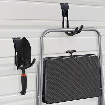 Slatwall Hooks Heavy Duty Slat Wall Accessories Garage Large J Slatwall Hooks - Image 2