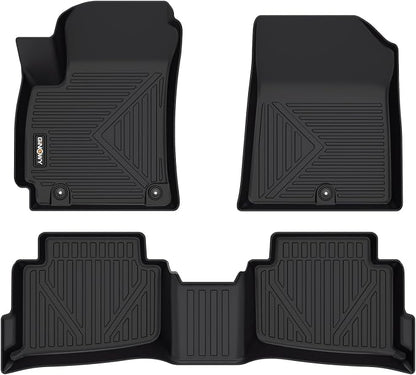 GINOWY- Floor Mats for Kia Seltos 2020-2024 2025, TPE All Weather Protection by GINOWY