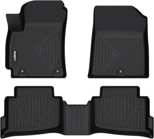 GINOWY- Floor Mats for Kia Seltos 2020-2024 2025, TPE All Weather Protection by GINOWY