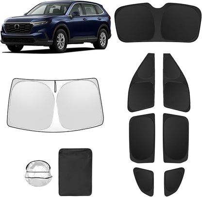 8pcs Car Window Shades for Honda CR-V 2023 2024 2025 Accessories, Windshield - Image 8