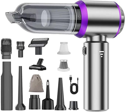 Mini Car Vacuum Cleaner, 20000PA 4-in-1 Cordless Handheld Vacuum Cleaner by Unknown