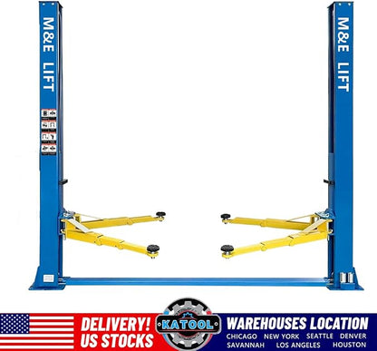 110v 9000lbs 2 Post Lift Car Lift Auto Hoist Full Rise Time 50SEC 2 Post Truck - Image 8