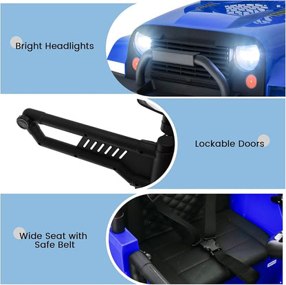 OLAKIDS Kids Ride On Truck, 12V Electric Vehicle Car - Image 5