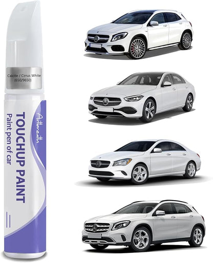 Touch Up Paint for Benz Cirrus White-Exact Match–Chips and Nicks TouchUp Paint by Artbreath
