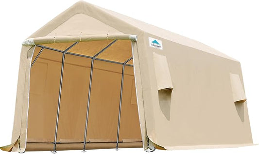 ADVANCE OUTDOOR Heavy Duty Carport 10X20 ft Outdoor Patio Portable Canopy by ADVANCEOUTDOOR