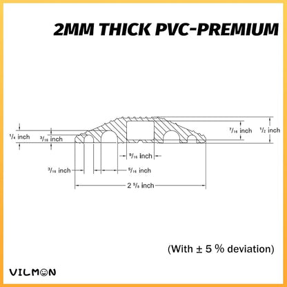 6FT Floor Cord Cover-Cord Cover Floor, Power Cable Protector Soft Extension - Image 2
