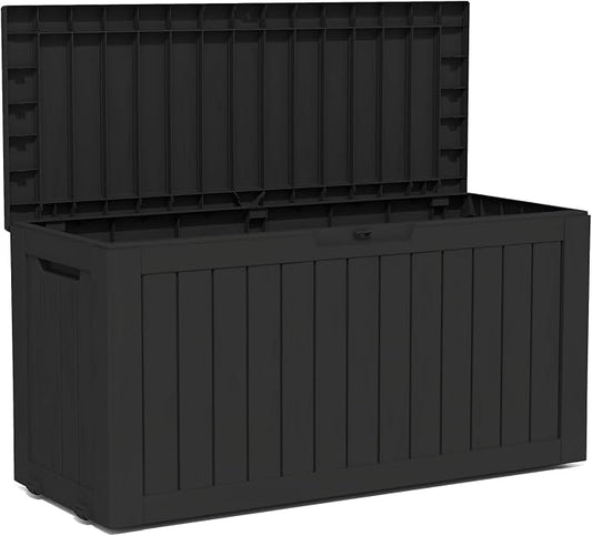 90 Gallon Lockable Resin Deck Box by Home