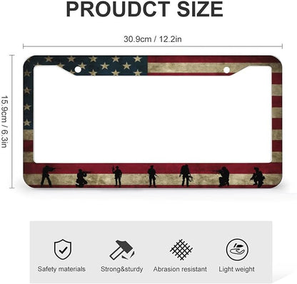 American Flag License Plate Frames - Image 2