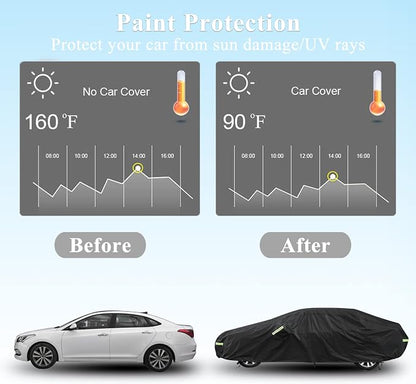 Car Cover Custom Fit for Camaro, Waterproof All Weather Full Exterior Cover - Image 6