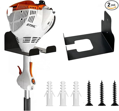 2 Pack Weed Eater Hanger，Weedeater Rack Garage Organizer Trimmer Rack, Garden by CCAENI