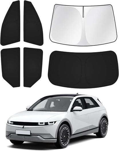Windshield Sun Shade for Hyundai Ioniq 5 2022-2025 2026 Ioniq 5 Accessories by Canvcle