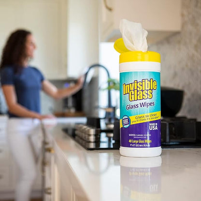 Invisible Glass 90160 Glass Cleaning Wipes Perfect - Image 8