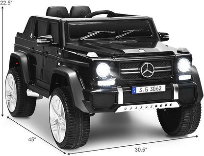 HONEY JOY Ride On Truck, Licensed Mercedes-Benz Maybach G650 Battery Powered - Image 8
