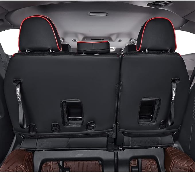 EKR Sienna Seat Covers for 2021-2025 Toyota Sienna LE, 8 Seats, 2nd Row 4/2/4 - Image 7