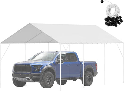 VEVOR 10x20' Canopy Replacement Cover Heavy Duty, Carport Garage Top Tent - Image 10