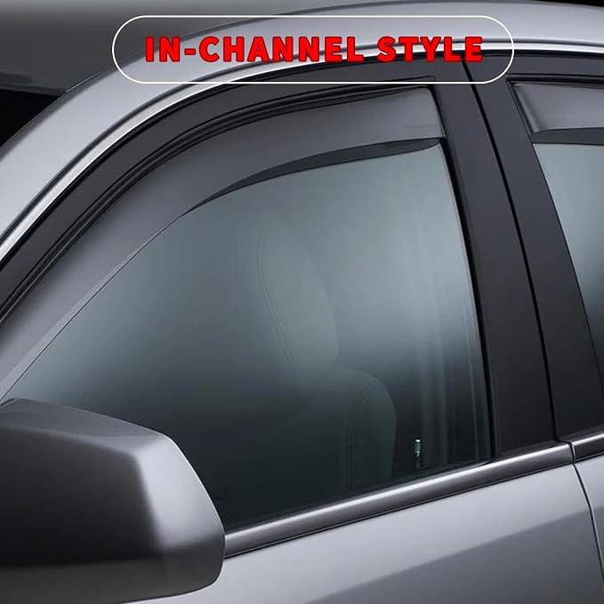 in Channel Window Visors for Ford Explorer 2020 2021 2022 2023 2024 2025 - Image 3