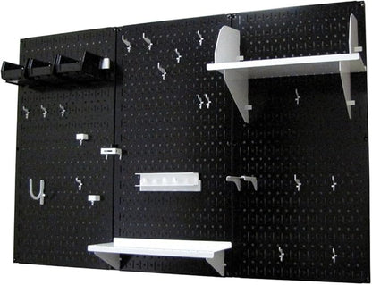 Wall Control Pegboard Organizer 4 ft. Metal Pegboard Standard Tool Storage Kit - Image 2