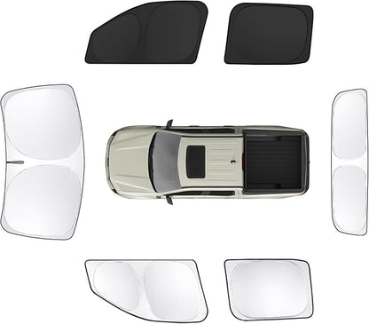 6pcs Car Window Shades for Ford Maverick2022-2024 2025 Accessories, Windshield by Unknown