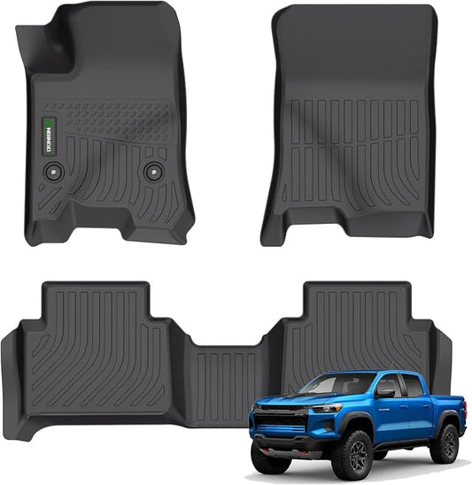 ANBINGO®Floor Mats Fit for Chevy Colorado 2023-2025/GMC Canyon All Weather Mats by ANBINGO