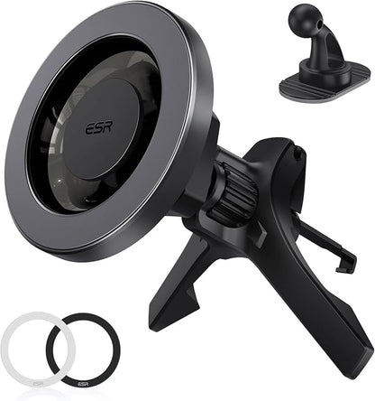 ESR for MagSafe Car Mount, Air Vent/Dashboard Magnetic Phone Holder for Car by ESR