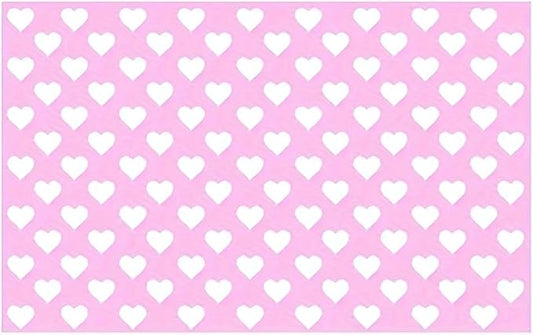 Car Rear Tail Light Lamp Stickers, Hollow Heart Pattern Sticker, Waterproof by Unknown