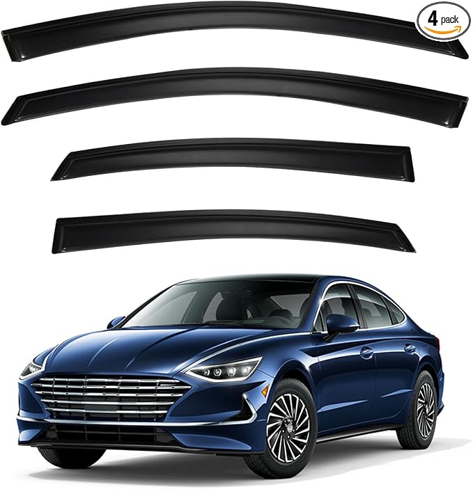 4pcs Window Visors Compatible by LQQDP