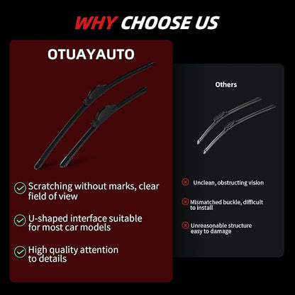 OTUAYAUTO Premium Windshield Wiper Blades - Image 7
