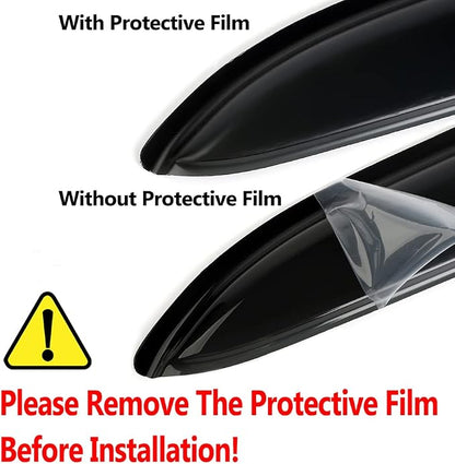 Side Window Visors Wind Vent Deflector fit - Image 5