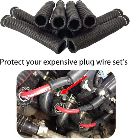 Spark Plug Wire Boots Thermal Protection Insulator Sleeve, 1200 Degree Heat - Image 7