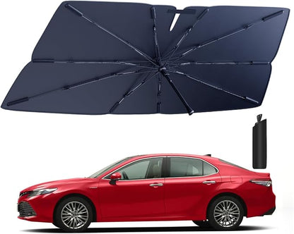 Windshield Sun Shade Umbrella for 2012-2017 Toyota Camry Accessories: Custom - Image 2