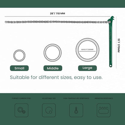 15 Inch Heavy Duty Chain Wrench - Image 5