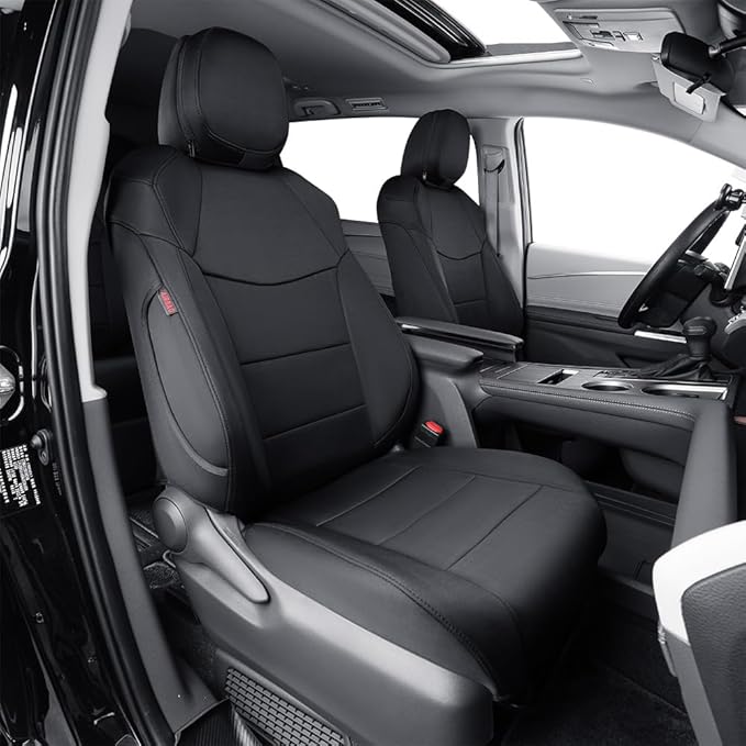 EKR Sienna Seat Covers for 2021-2025 Toyota Sienna Limited, 2nd Row Captain by EKR