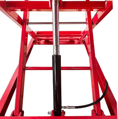 1500lbs Motorcycle Lift Side Extension Motorcycle Jack Table Pedal Hydraulic - Image 7