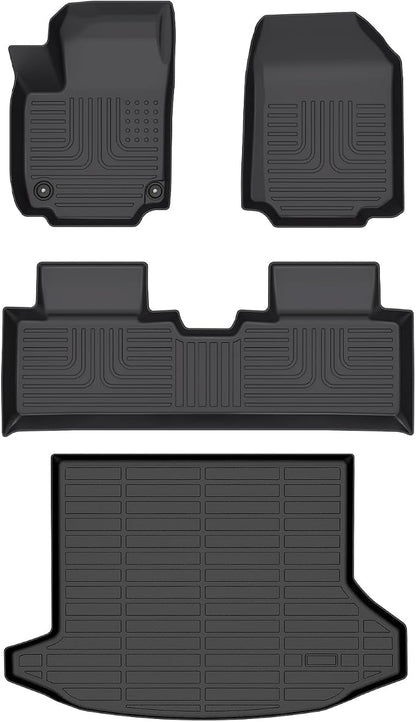 Wayhigh-All Weather Floor Mats & Cargo Liner Set by Wayhigh