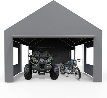 Heavy Duty Carport 13x20 FT Oversized Portable Garage - Image 7